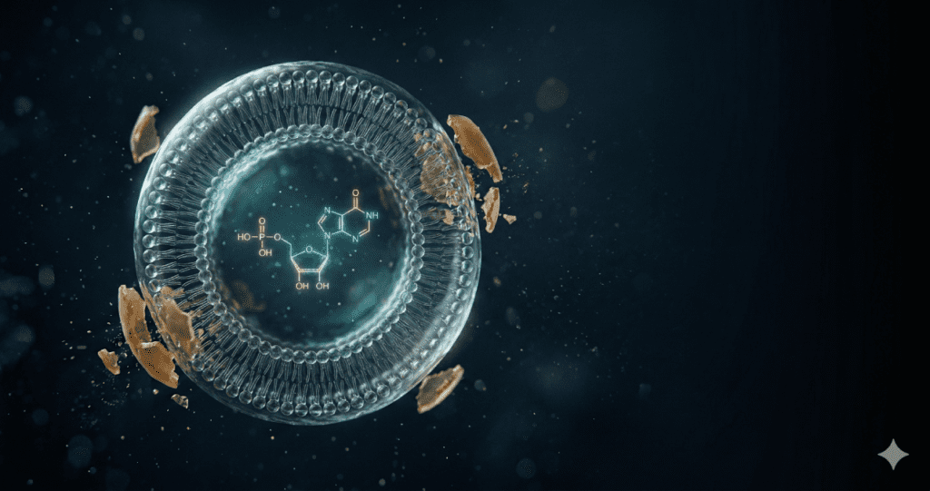 NMN bioavailability chemistry — supplement degradation diagram